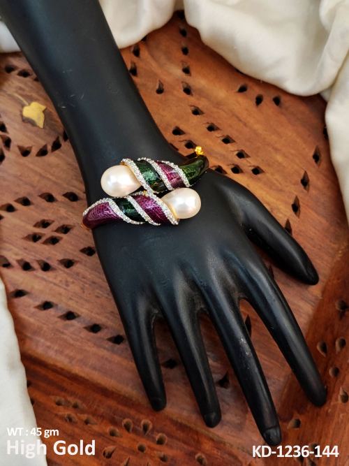 Kada with CZ Stones