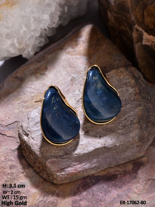 Blue Western Studs