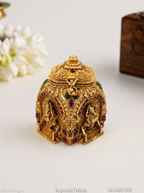 Royal Rajwadi Ganesha Sindoor Box