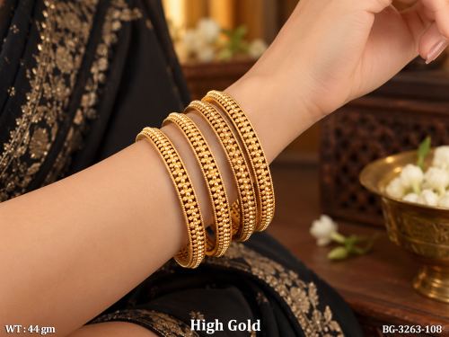 Antique Bangle Set with Stone Work