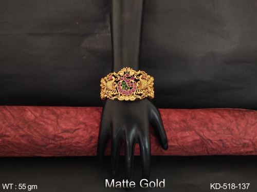 Matte Finish Antique Kada for Women