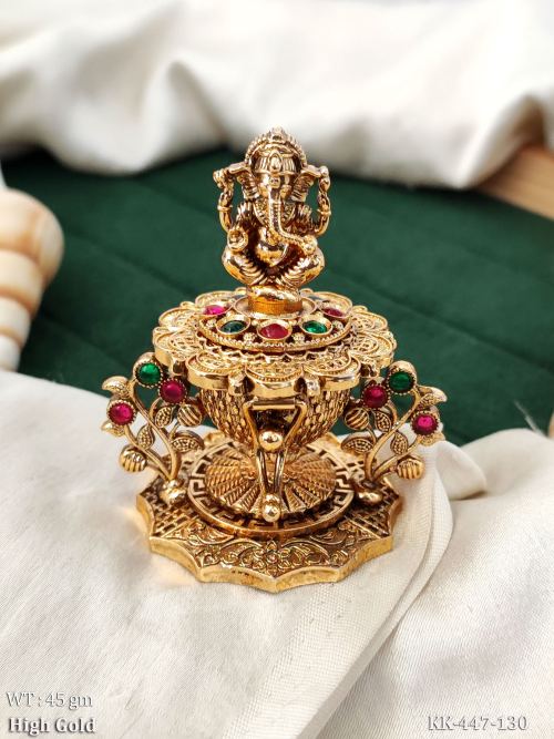 Designer Ganpati Kumkum Box for Pooja Gifting