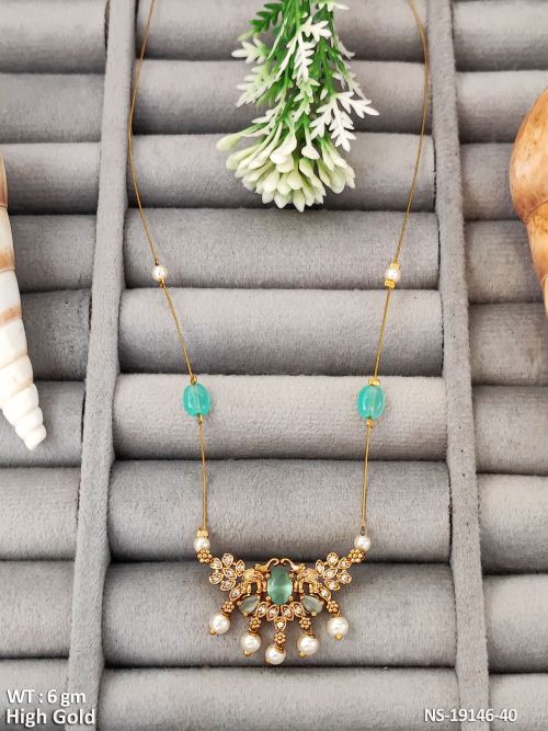 Traditional Pearl Necklace Set