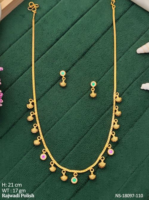 Rajwadi Finish Antique Jewellery Set for Women