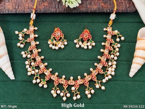 Antique Pearl Necklace Set