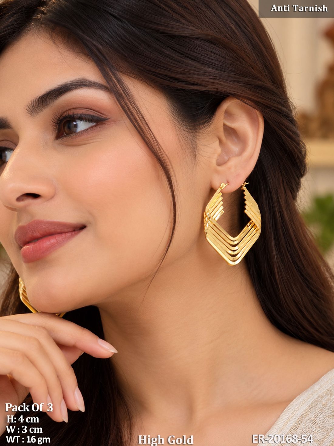 Earrings artificial jewellery