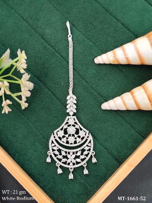 Designer AD Maang Tikka for Wedding Festive Wear
