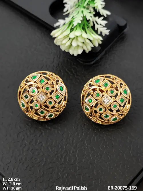 Royal Rajwadi Stud Earrings