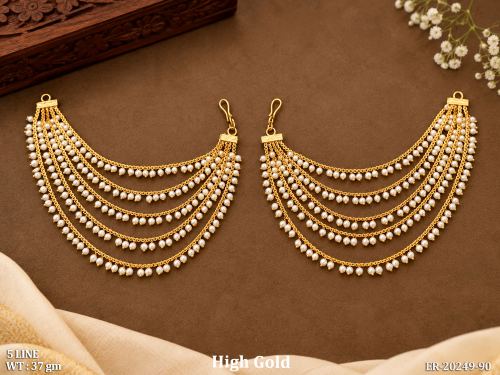 Layered Stone-Studded Earrings for Women, photo 2 of 3