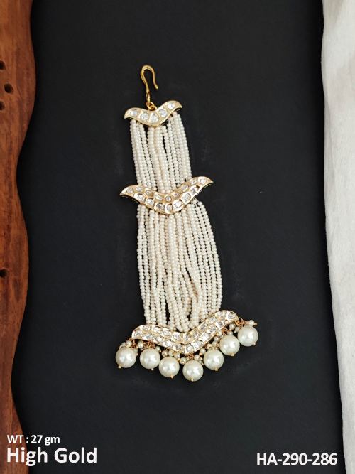 Trendy High Gold polish Perfect Hair Accessories for Every Hair 