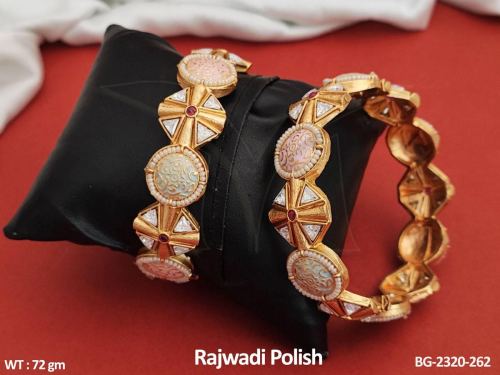 Party Wear Meenakari Bangles Set of 2