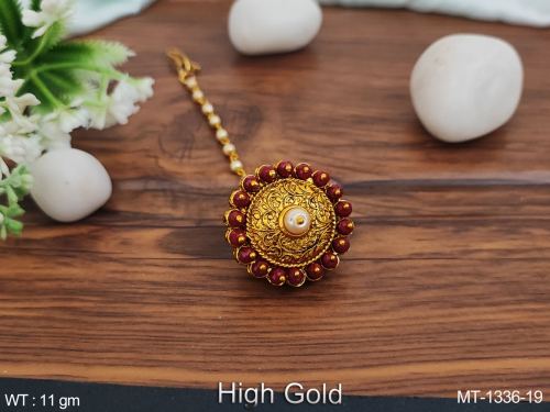 Antique Tikka in Ruby, photo 3 of 3