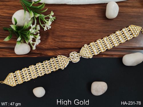 Antique Jewelry High Gold Polish Wedding Wear New Trendy Collections Beautiful Design Antique Hair Accessories 