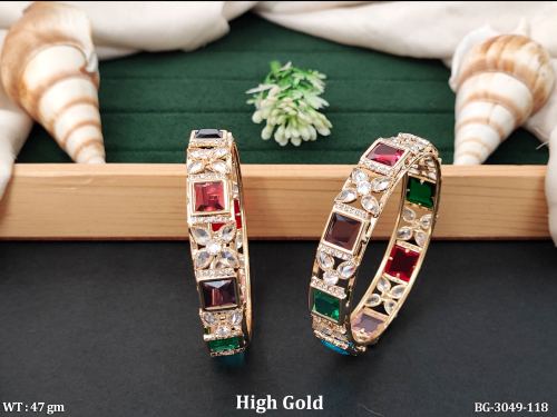 AD Bangle Set for Women, photo 2 of 3