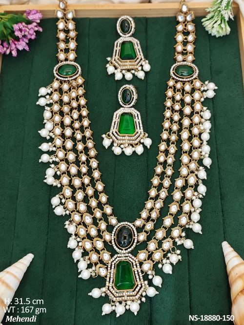 Pearl Antique Necklace Set for Women