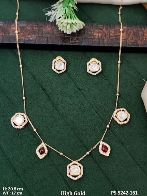 Classic AD Pendant Set with Earrings