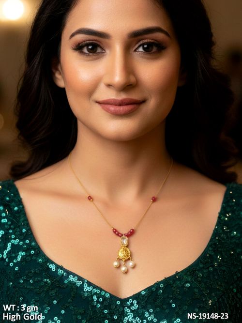 Temple Short Jewellery Set for Women