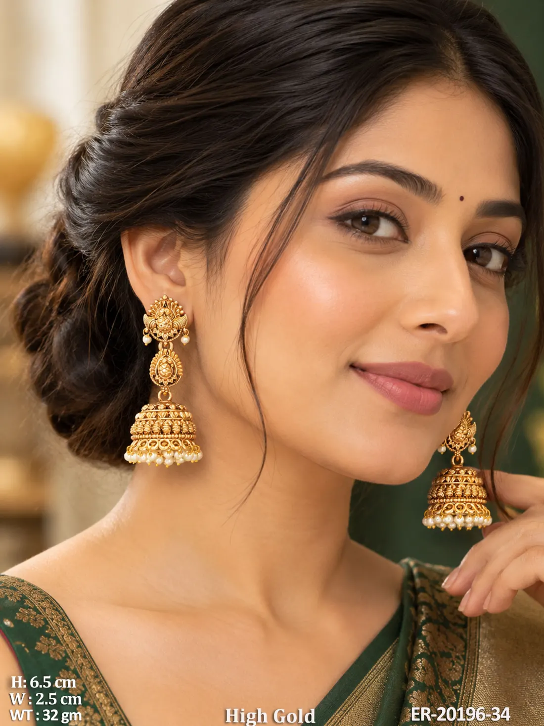 Jhumka artificial jewellery