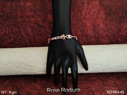 Minimal AD Kada in Rose Finish