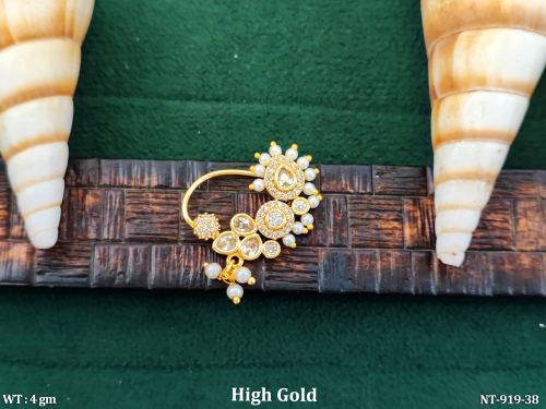 Elegant Maharashtrian Nath Festive Jewelry Design