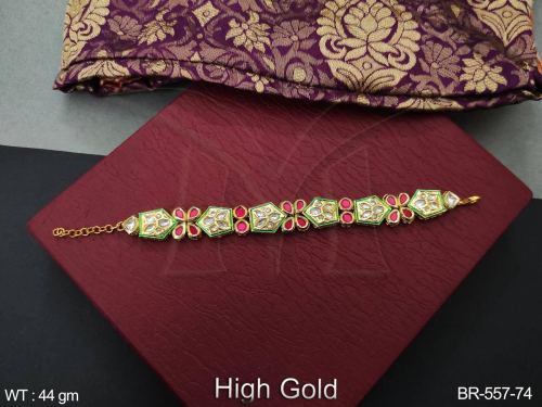 Party Wear Bracelet for Women in Ruby, photo 4 of 13