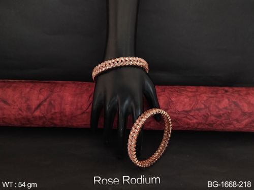 White Antique Bangles
