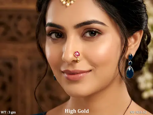 Traditional Nath Elegant Daily Wear Nose Ring