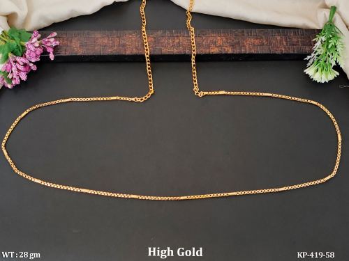 Design  High Gold Polish Fancy Style Hip Belt  