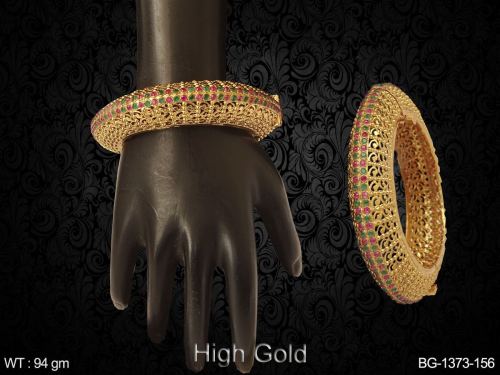 Round Bangles for Women Set of 2
