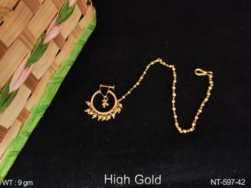 Minimal Tassel Nath with Ball Drops