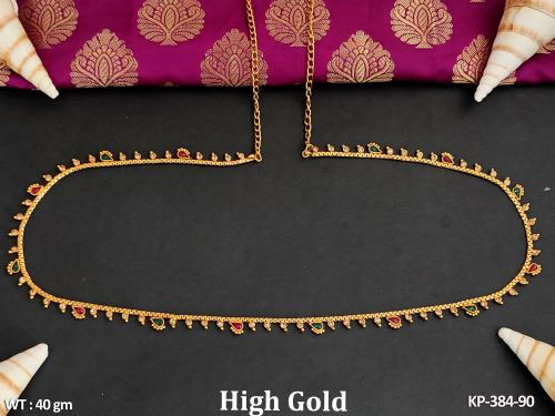 Antique Jewellery High Gold Polish Stylish Design Fancy Antique Kamar Patta