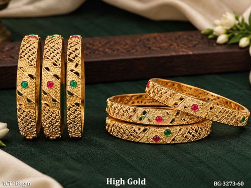 Antique Bangles for Women Set of 6, photo 2 of 3