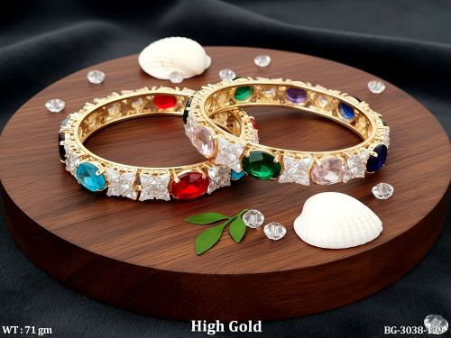 AD Bangles for Women Set of 2