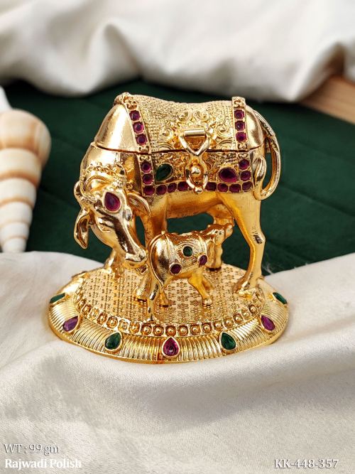 Traditional  Kumkum Box Rajwadi Polish