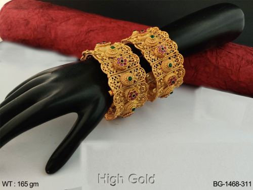 South Indian Bangles for Women Set of 2