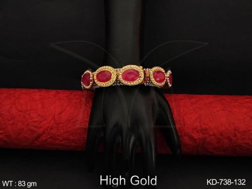 Pearl Antique Kada for Women