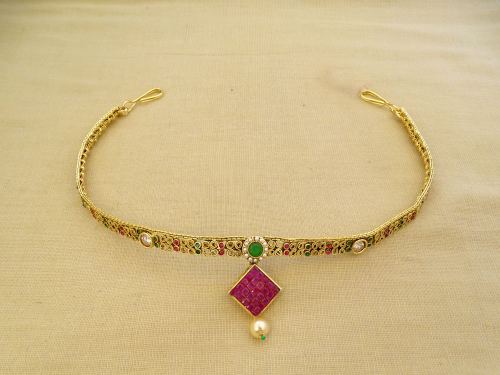 chokar drop antique kamarpatta