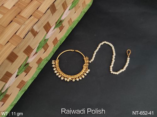 South Indian Nath in Rajwadi Finish