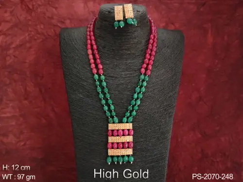 Moti Designer Antique Pendant Set