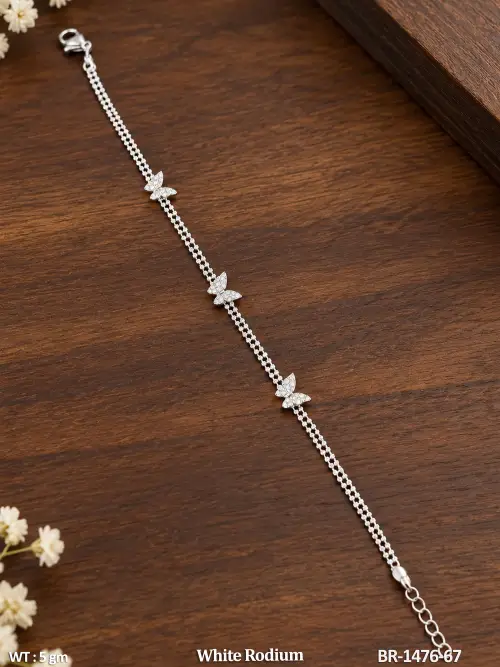 Butterfly Stone-Studded Bracelet for Women, photo 2 of 2