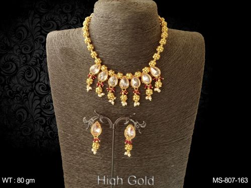 Paan stone beads moti traditional mala