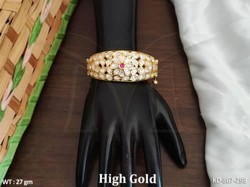 Party Wear Kundan Kada