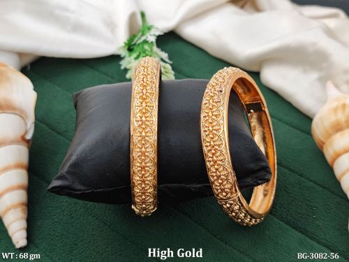 Antique Bangles with Stone Work Set of 2