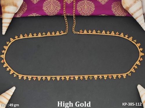Antique Jewellery High Gold Polish Attractive Antique Kamar Patta