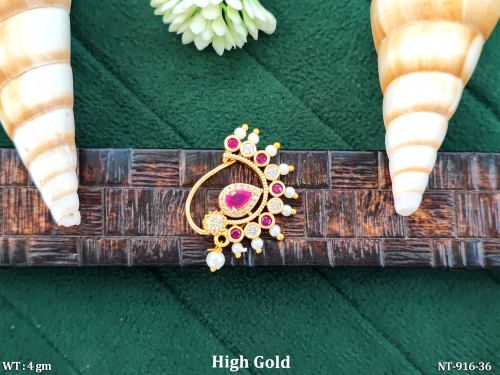 Traditional Antique Nath for Women Wedding Wear