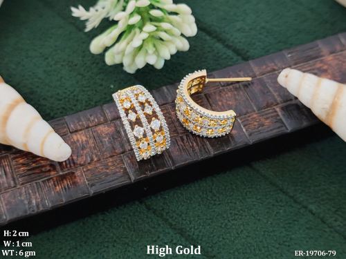 AD Hoop Earrings