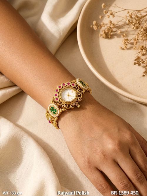 Tradition Ruby Emerald Bracelet Watch