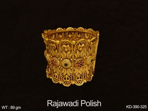 Antique Kada in Rajwadi Finish, photo 2 of 2