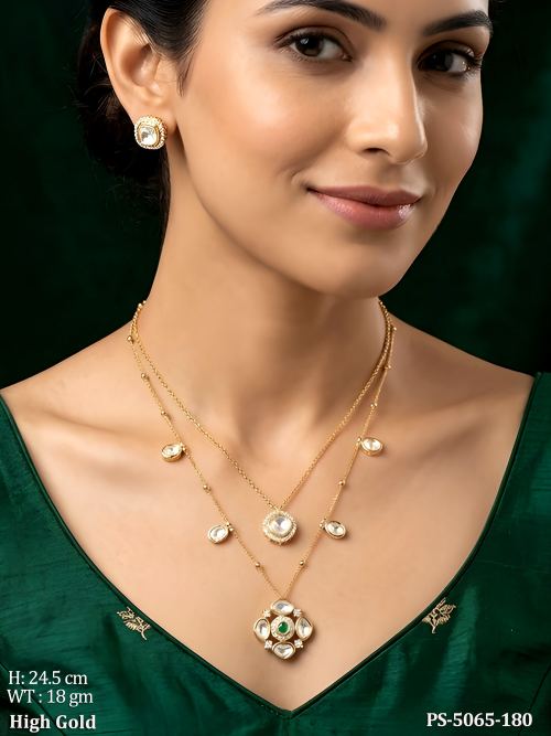 Classic Kundan Daily Wear Set