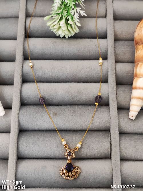 Stone-Studded Jewellery Set for Women